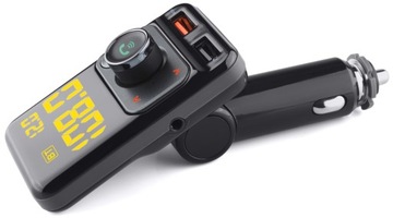 FM-ПЕРЕДАТЧИК BLUETOOTH QC AUX БЫСТРОЕ ЗАРЯДНОЕ УСТРОЙСТВО