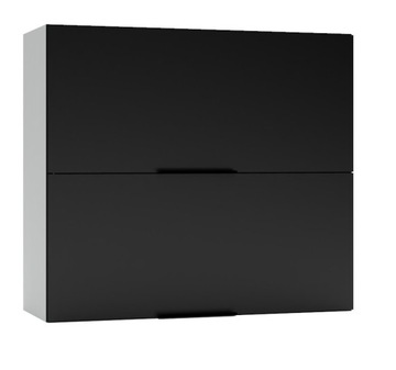 Szafka kuchenna wisząca 80x72x29 CZARNY MAT