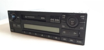RADIO VW BETA V PASSAT B5 GOLF IV BORA T4 T5 POLO 6N LIFT 9N SHARAN FL +KOD
