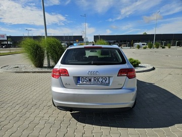 Audi A3 8P Hatchback 3d 2.0 TDI CR 140KM 2011 Audi A3 2.0 140 km Automat 6 xAir Bag Klimatronik, zdjęcie 5