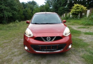 Nissan Micra IV Hatchback 5d Facelifting 1.2 80KM 2014 Nissan Micra ekonomiczna niezawodna SERWIS 1wlasciciel MAX WYPOSAZONA, zdjęcie 12