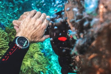Компьютер для погружений Suunto Dive D5, черный/серебристый
