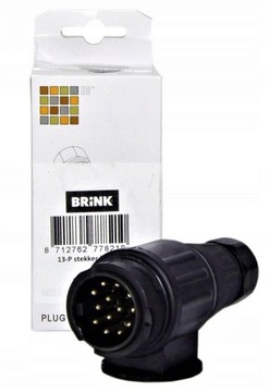 WTYCZKA HAKA BRINK 13PIN DO PRZYCZEPKI / BAGAŻNIKA