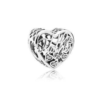 Charms Pandora - Miłosć matki do syna 792109CZ