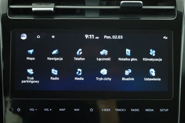 Hyundai Tucson IV SUV 1.6 T-GDI 48V 150KM 2022 Hyundai Tucson 1.6 T-GDI 48V MHEV, Salon Polska, zdjęcie 9