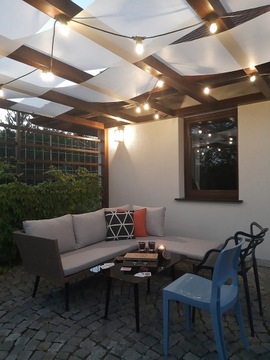 РЕМЕНЬ ДЛЯ БЕСЕДКИ СОЛНЕЧНЫЙ ПАРУС ДЛЯ PEROGLE GARER TERRACE БЕЛЫЙ 0,75х5м