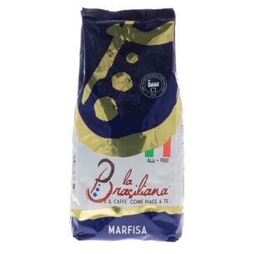 Кофе La Brasiliana Marfisa в зернах 1кг.