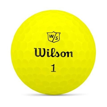 Мячи для гольфа Wilson Staff Duo Soft, желтые, 3 шт.