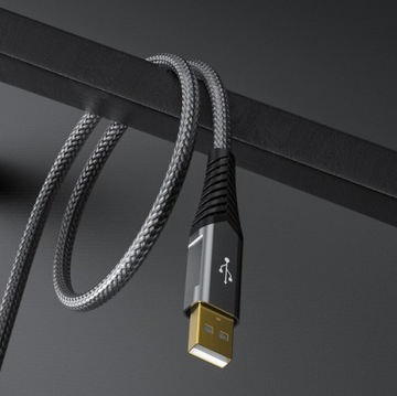 FIIO kabel przewód audio pozłacany USB-A-USB-B 1m