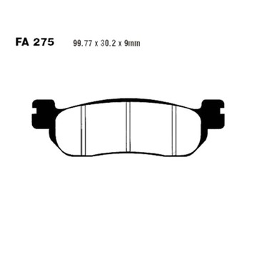 KLOCKI HAMULCOWE FA275HH YAMAHA YZF-R1/R6 1999-03