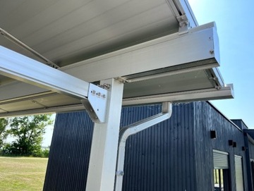 CARPORT FOTOWOLTAICZNY WIATA SOLARNA 3 AUTA ALU