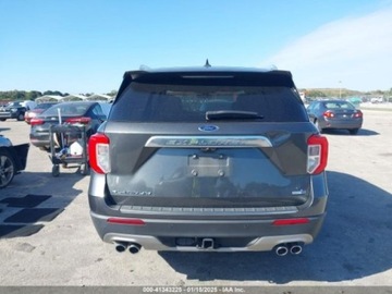 Ford Explorer VI 2020 Ford Explorer 2020r., Platinum, od ubezpieczalni 3.0 Benzyna 365KM, zdjęcie 4