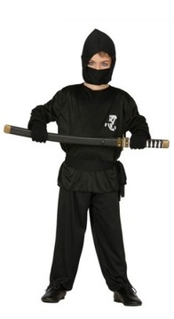 STRÓJ NINJA CZARNY JAPOŃSKI WOJOWNIK BLACK 116