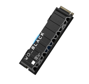 Твердотельный накопитель WD BLACK SN850 NVMe 1 ТБ с радиатором для консоли SONY PS5