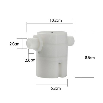 1/2-сторонний поплавковый клапан, автоматический клапан