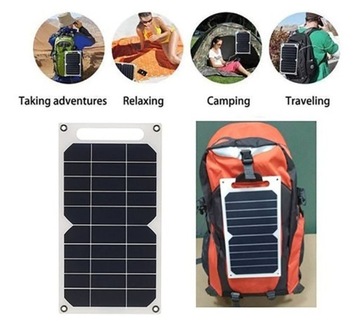 СОЛНЕЧНОЕ ЗАРЯДНОЕ УСТРОЙСТВО ДЛЯ ТЕЛЕФОНА СОЛНЕЧНАЯ ПАНЕЛЬ 35ВТ USB