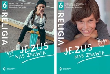 2w1 JEZUS NAS ZBAWIA 6 PODRĘCZNIK CZĘŚĆ 1 I 2