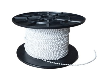 Kulkowy łańcuszek do rolet koralik 3 mm 10 m