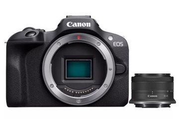 Камера Canon EOS R100 + объектив RF-S 18–45 мм F4,5–6,3 IS STM