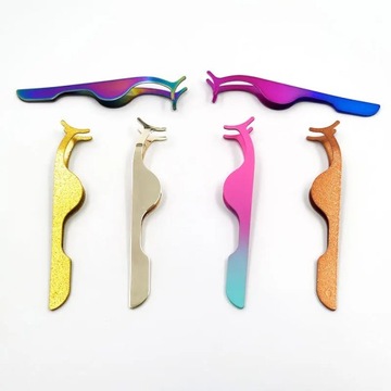 1Pcs Cute Mixed ColorsFalse Eyelash Curler Stainle