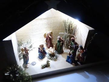 РОЖДЕСТВЕНСКОЕ ТВОРЕНИЕ С ПОДСВЕТКОЙ + БЕСПЛАТНО