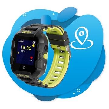 CALMEAN SPORT Цифровые детские часы с GPS, IP67