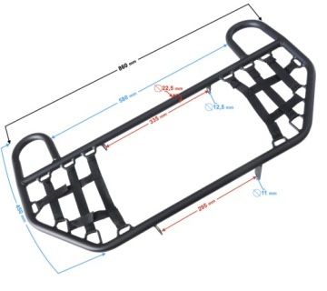 Передние подножки для квадроцикла Monster 200