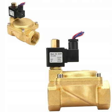 ELEKTROZAWÓR KULOWY 3/4'' 220V SIŁOWNIK WODY