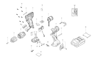 Шестерня Metabo для ударной дрели SB 18 L BL