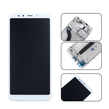 WYŚWIETLACZ LCD DOTYK XIAOMI REDMI 5 RAMKA BIAŁA