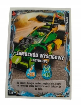 KARTA LEGO NINJAGO Seria 7 NUMER 222