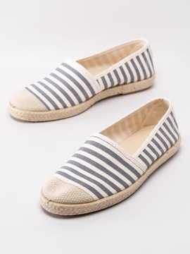 H25D009 ESPADRYLE PASKI BŁĘKIT COPENHAGEN SHOES 36