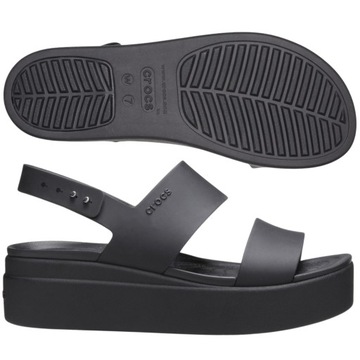 sandały na platformie crocs damskie buty na lato 41-42 w10