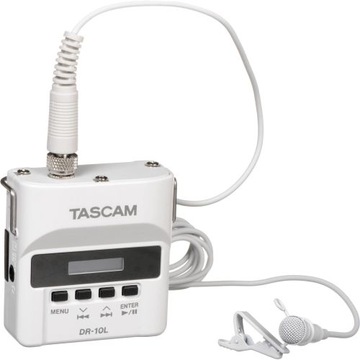 Rejestrator cyfrowy Tascam DR-10LW biały