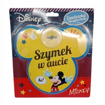 Tabliczka zawieszka do samochodu z przyssawką Szymek Szymon w aucie