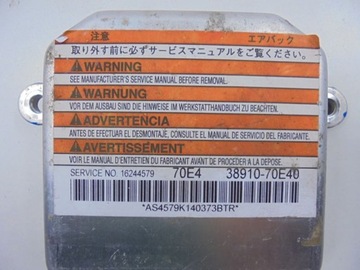 ДАТЧИК ПОДУШКИ БЕЗОПАСНОСТИ VITARA GRAND I 38910-70E40