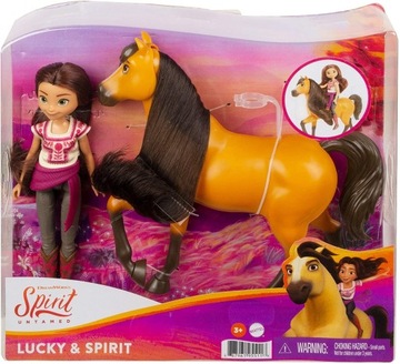 Mustang Duch Wolności Koń Rumak Spirit Lalka Lucky