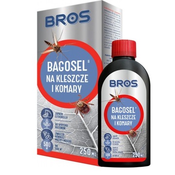 Preparat na komary kleszcze meszki Bagosel BROS