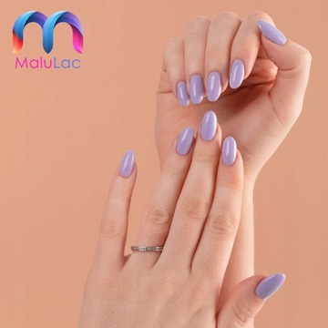 5 гибридных лаков MaluLac BASE TOP CLEANER ACETONE