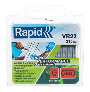 Скобы для ограждений Rapid VR22 – упаковка 215 шт.