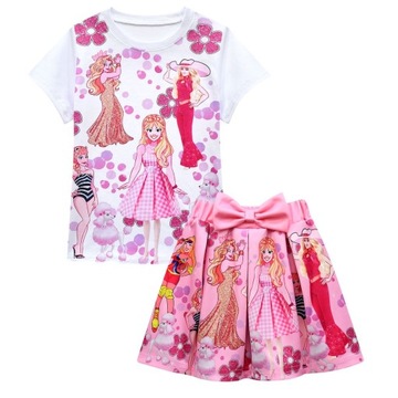 косплей детский летний наряд Барби B53-322