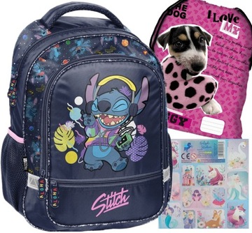 DISNEY PLECAK SZKOLNY LILO I STITCH PLECAK STITCH GRATISY DLA DZIEWCZYNKI