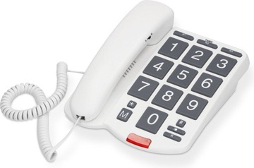 Telefon bezprzewodowy Fysic FX575 SENIOR DUZE PRZYCISKI LAMPKA