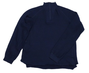 Bluza ZIP golf termoaktywna gruba męska damska 70% WEŁNA WOOL FROTTE M L XL