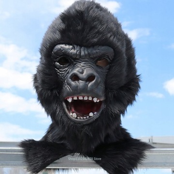 MASKA Halloween Goryl King Kong małpa przebranie