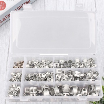 ПРУЖИННЫЕ ХОМУТЫ ДЛЯ ШЛАНГА НЕРЖАВЕЮЩАЯ СТАЛЬ МЕТАЛЛ ВОДА