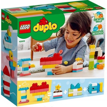 LEGO DUPLO Bricks My First Set Коробка-сердечко 80 кубиков 1.5+