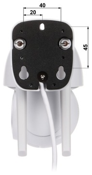 НАРУЖНАЯ ПОВОРОТНАЯ IP-КАМЕРА APTI-W41S2-TUYA Tuya Smart Wi-Fi, - 4 Мп