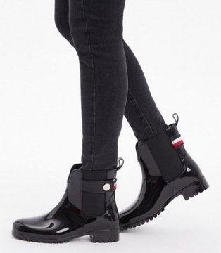 Kalosze Tommy Hilfiger ANKLE RAINBOOT roz. 36