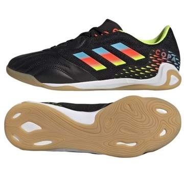 Czarne Syntetyk Buty Sport Halowe Adidas r.45 1/3
